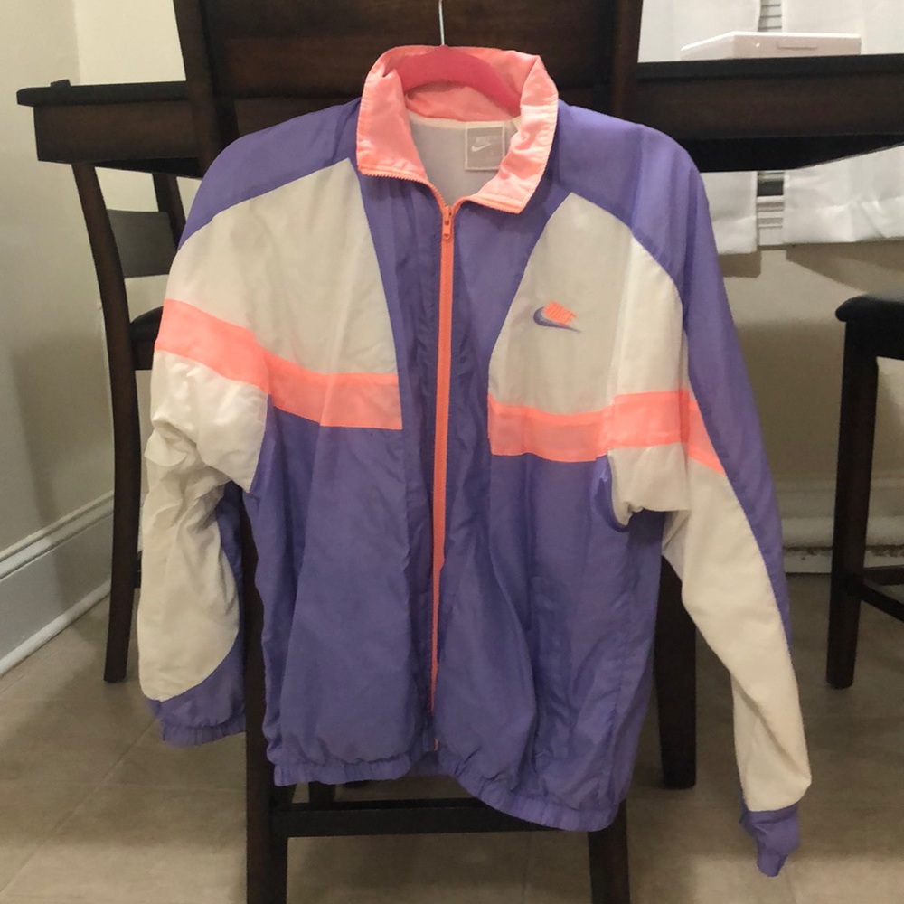 Retro 90s Nike Colorblock Windbreaker